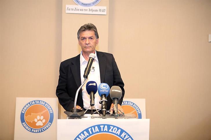 Προεδρικές: Στήριξη προς Αναστασιάδη δηλώνει το Κόμμα για τα Ζώα
