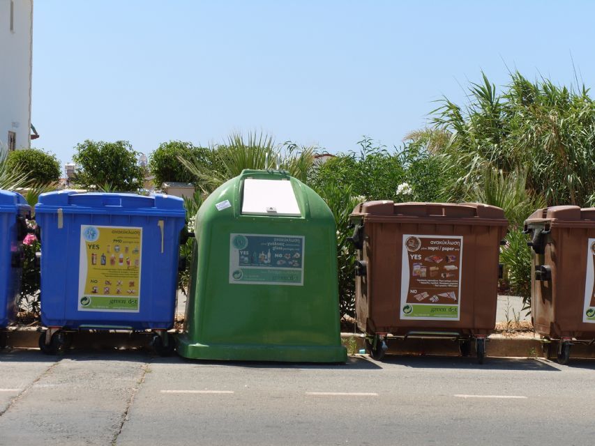 Βελτιώνεται το σύστημα ανακύκλωσης και απομακρύνονται κάδοι από την πόλη της Πάφου