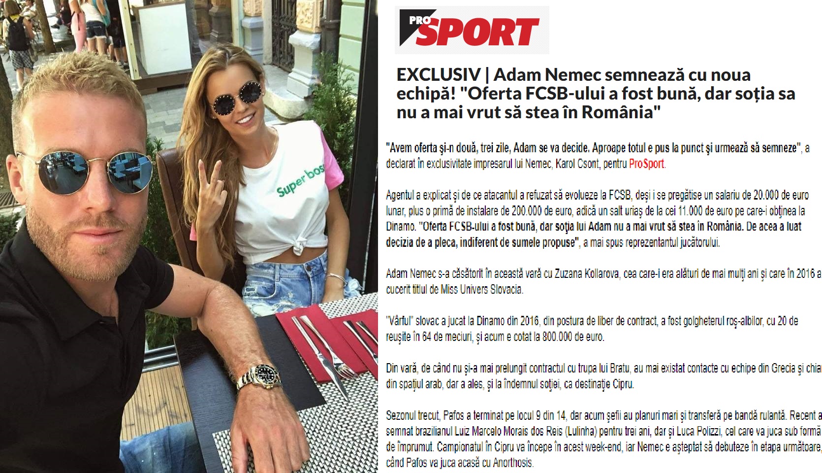 Pafos F.C.: ''Super boss'' η Kολάροβα