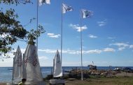 Η σημαία του Ναυτικού Ομίλου Πάφου κυματίζει στην θαλάσσια περιοχή της Γεροσκηπου.