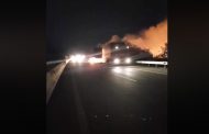 Α/δρομος Λεμεσού - Πάφου: Φορτηγό άρπαξε φωτιά - Στο Νοσοκομείο δυο άτομα - ΦΩΤΟΓΡΑΦΙΕΣ