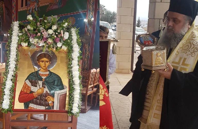 Μούτταλος: Μέρος της Τίμιας Κάρας της Αγ. Μαρίνας στη εκκλησία του Αγ. Δημητρίου