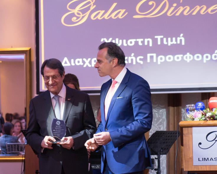 Πρόεδρος Αναστασιάδης: Αλματώδης η πρόοδος του τουριστικού μας τομέα