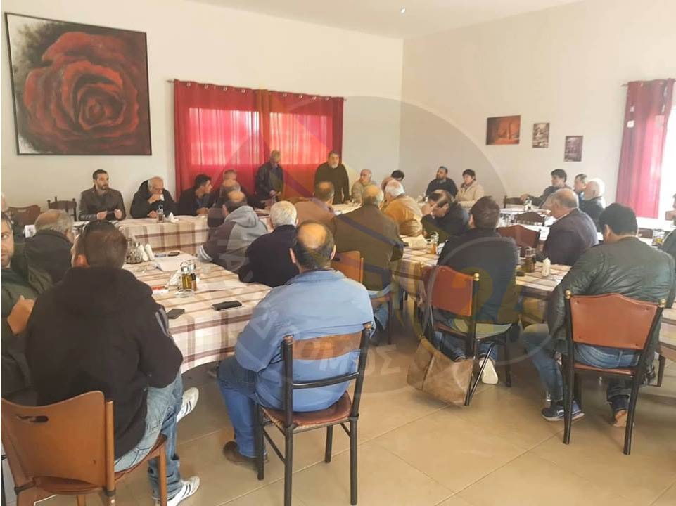 Σύσκεψη από την Επιτροπή Πατατοπαραγωγών Πάφου στη Τίμη - ΦΩΤΟ