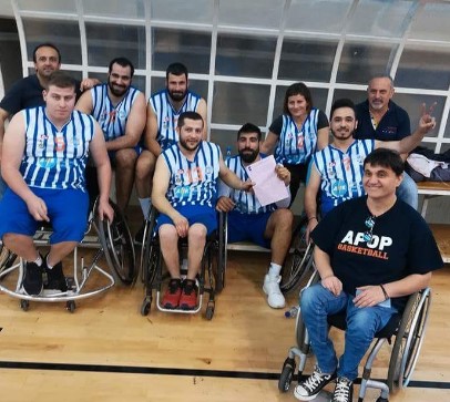 APOP Wheelchair Basketball Club Vs Apollon Wheelchair Basketball