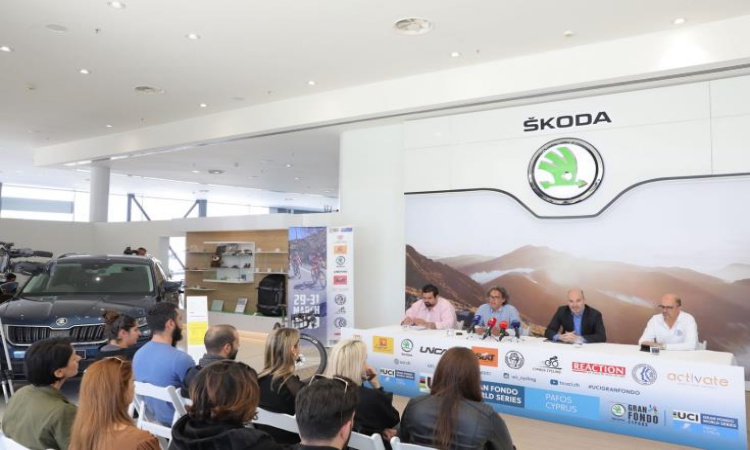 Πάφος: Μεγάλος αγώνας ποδηλασίας - Skoda Cyprus Gran Fondo