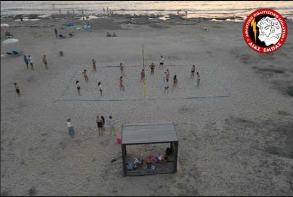 Beach Volley για τον ΔΙΑ Έμπας