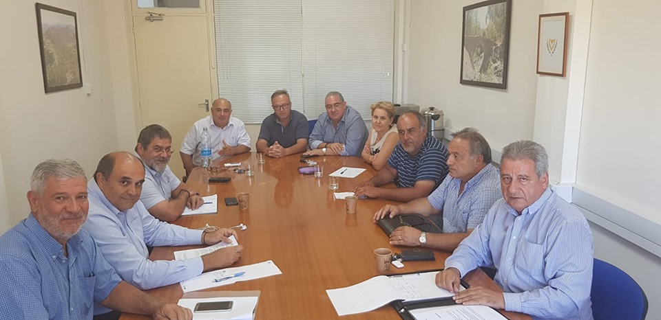 Χ. Πιττοκοπίτης: Συνάντηση ΚΣ Στατού/Αγίου Φωτίου με  Ανώτερους Λειτουργούς Υπουργείου Γεωργίας