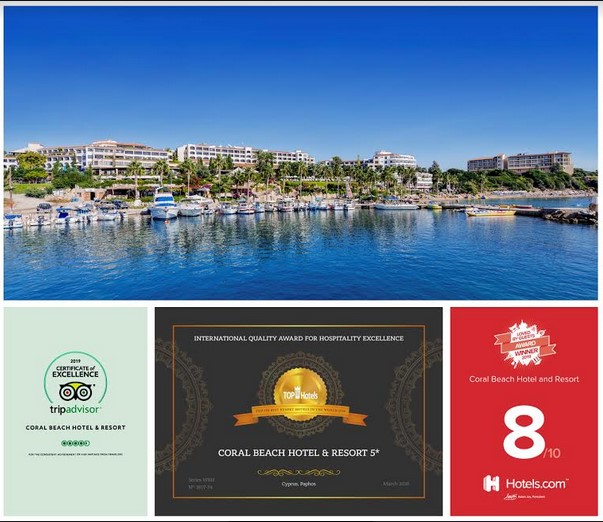 Νέες σημαντικές διακρίσεις για το Leptos Coral Beach Hotel & Resort