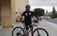 Ο Πέτρος Στυλιανού ποδηλατεί για το Φιλανθρωπικό Σωματείο “Aγκαλιάζω με αγάπη”