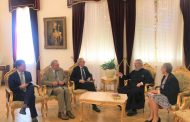 Ο νέος πρέσβης της Σουηδίας στην Κύπρο στον Αρχιεπίσκοπο Χρυσόστομο