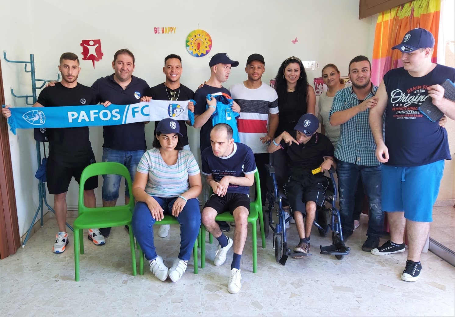 Πάφος FC: Επίσκεψη στο Κέντρο Παρέμβασης για Άτομα με Αυτισμό