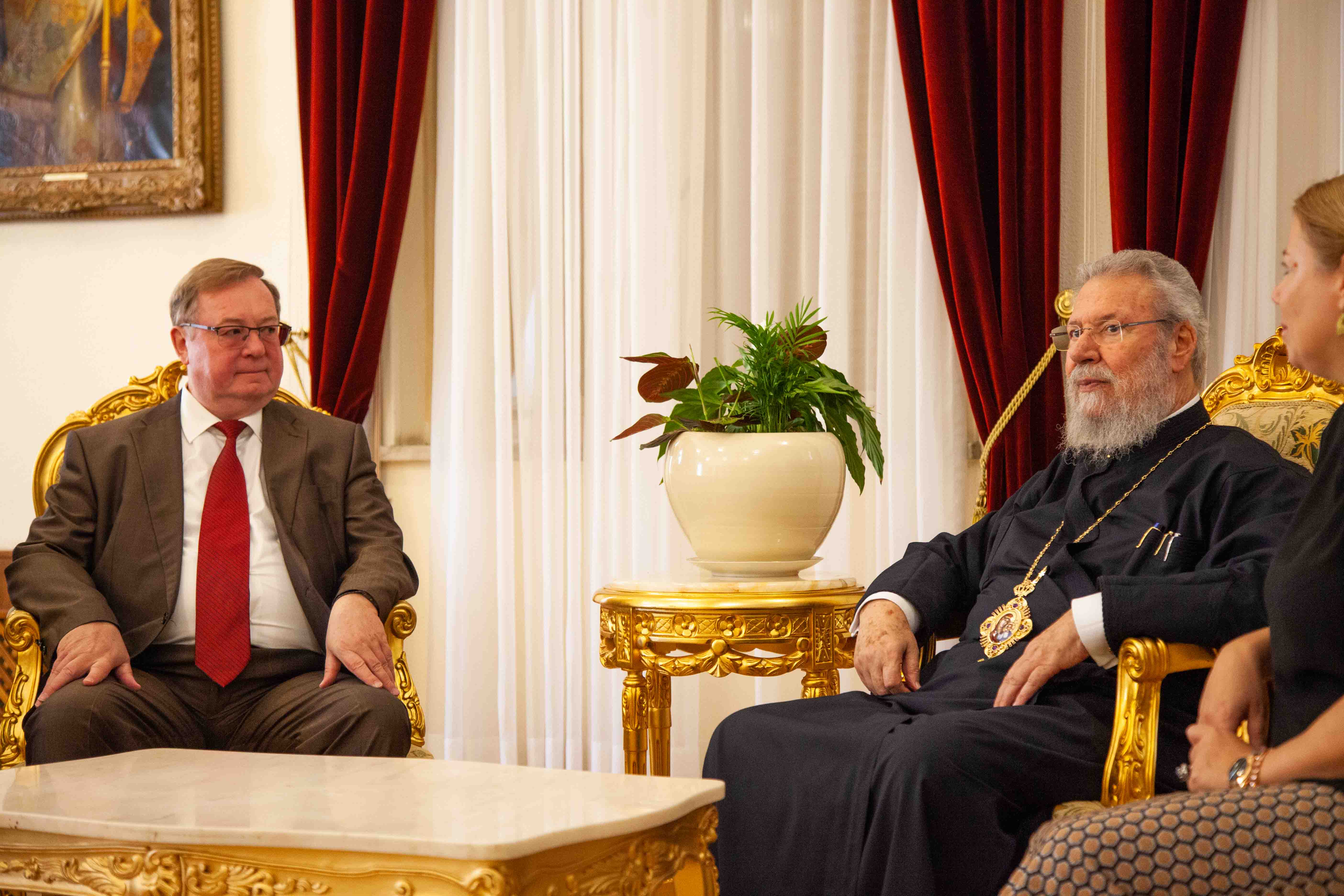Αρχιεπίσκοπος Κύπρου: Συνάντηση με τον πρώην πρωθυπουργό της Ρωσίας