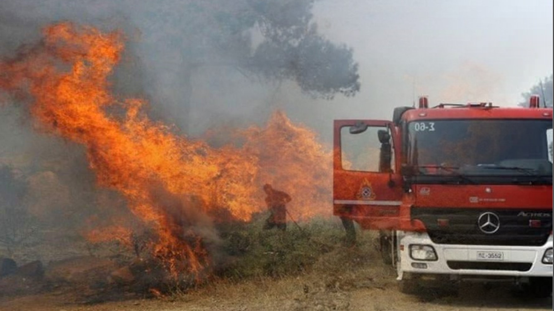 Πάφος:  Αποκάλαμα, ξηρά χόρτα και άγρια βλάστηση κατέκαψαν πυρκαγιές στην Τσάδα και Φοίτη