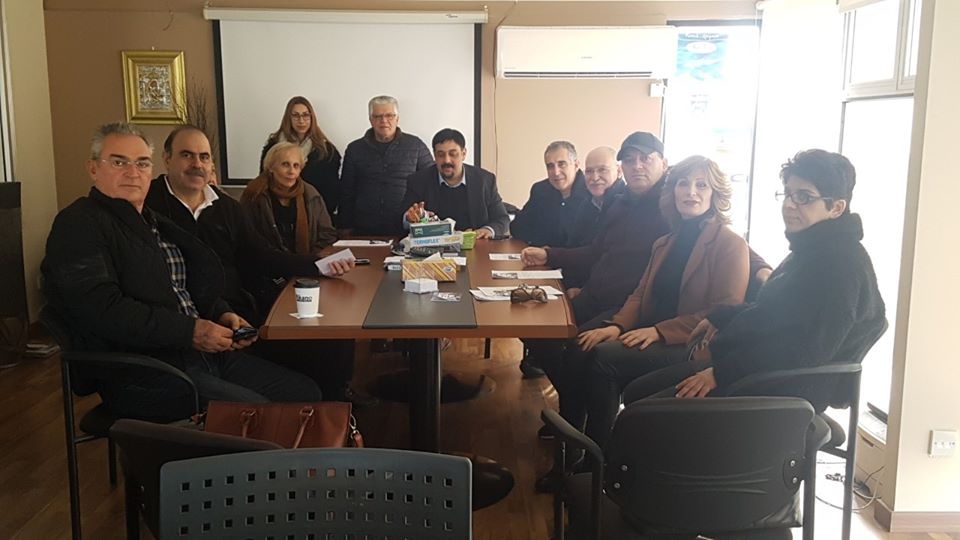 Συνεδρία Συντονιστικής Επιτροπής Λεωφόρου Ελλάδος