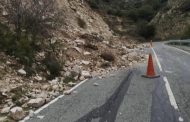 Κατολισθήσεις πετρών σε δρόμους στα ορεινά, προσοχή συνιστά η αστυνομία