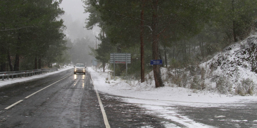 ΠΡΟΣΟΧΗ: Επικίνδυνοι δρόμοι λόγω παγετού στα ορεινά