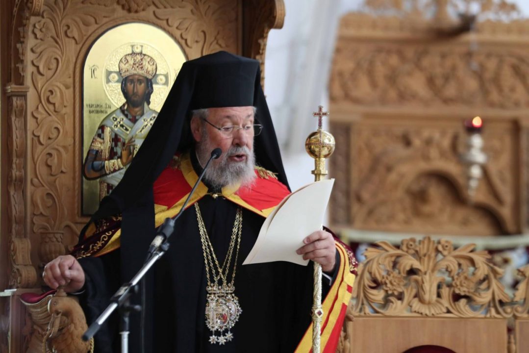Χειροτονία νέου Βορειοηπειρώτη σε Διάκονο από τον Αρχιεπίσκοπο Κύπρου – Φώτο