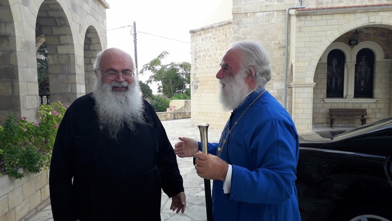 Επίσκεψη Πατριάρχη Αλεξανδρείας στην Ι.Μ. Πάφου – Φώτο