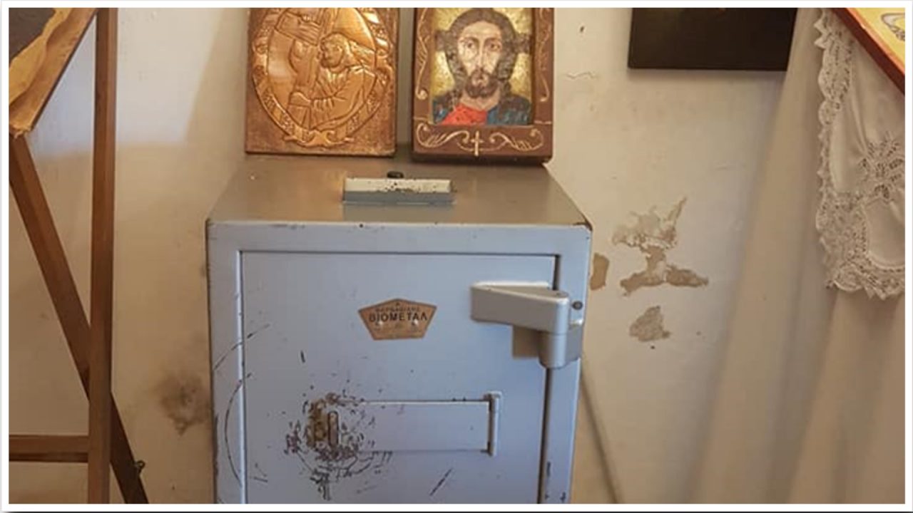 Πάφος: Έκλεψαν το εκκλησάκι Εφτά Αι Γιώργηδες – Φώτο