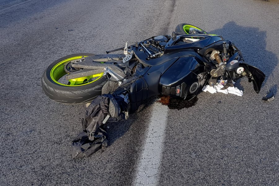Κέδαρες: Ατύχημα με 6 μοτοσυκλέτες
