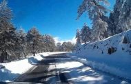 Κλειστοί όλοι οι δρόμοι προς το Τρόοδος λόγω χιονόπτωσης