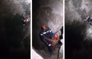 Η διάσωση του 23χρονου από το φαράγγι του Άβακα (ΒΙΝΤΕΟ)