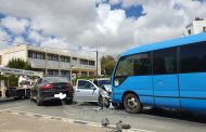 ΤΩΡΑ-Πάφος: Σύγκρουση οχημάτων στην Ελευθερίου Βενιζέλου