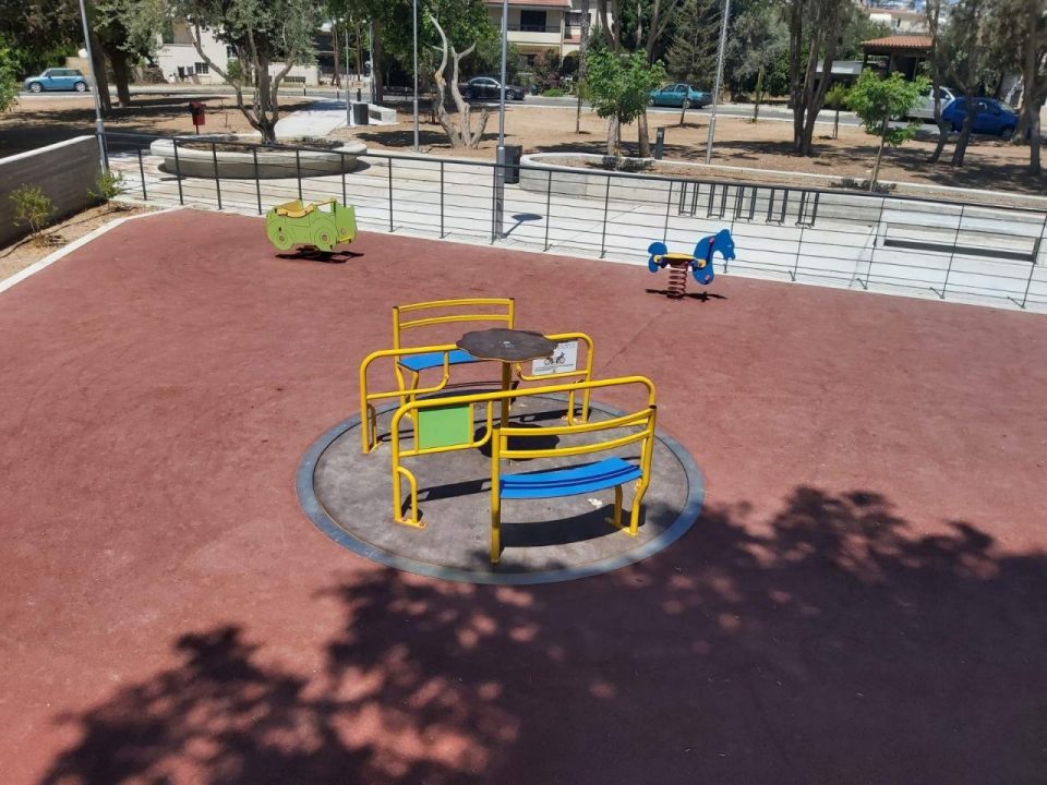Πάφος: Παραδίδεται το Πάρκο «Ισμήνη Λιασίδου» με εξοπλισμό για παιδιά με κινητικά προβλήματα
