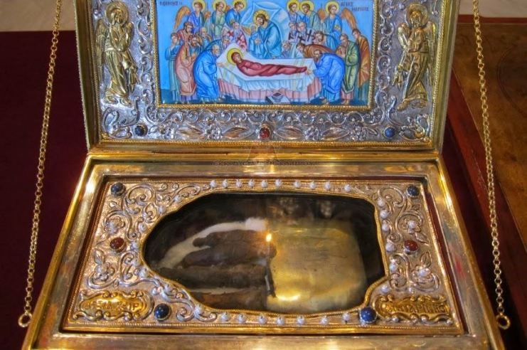 Τα ιερά λείψανα της Αγίας Μαρίνας στα Κελοκέδαρα
