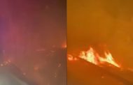 Συγκλονιστικό βίντεο: Σκηνές από τη διαδρομή πυροσβεστικού οχήματος προς τη φονική πυρκαγιά