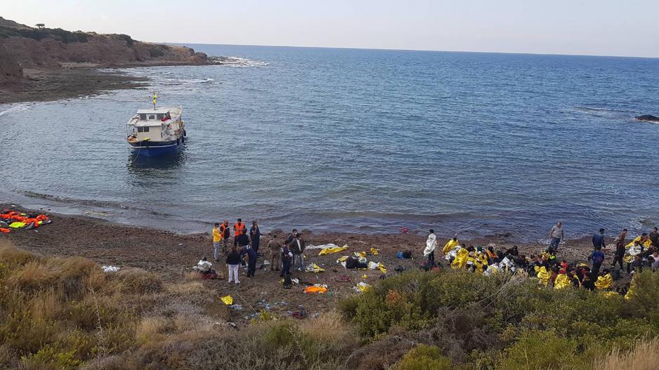 Πάφος: Τριάντα ένας άτυποι μετανάστες κατέφθασαν στην παραλιακή περιοχή Νατούρα