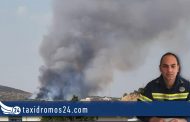 Ανδρέας Κεττή: Υπό πλήρη έλεγχο η φωτιά στον «Ζελεμένο» πριν επεκταθεί