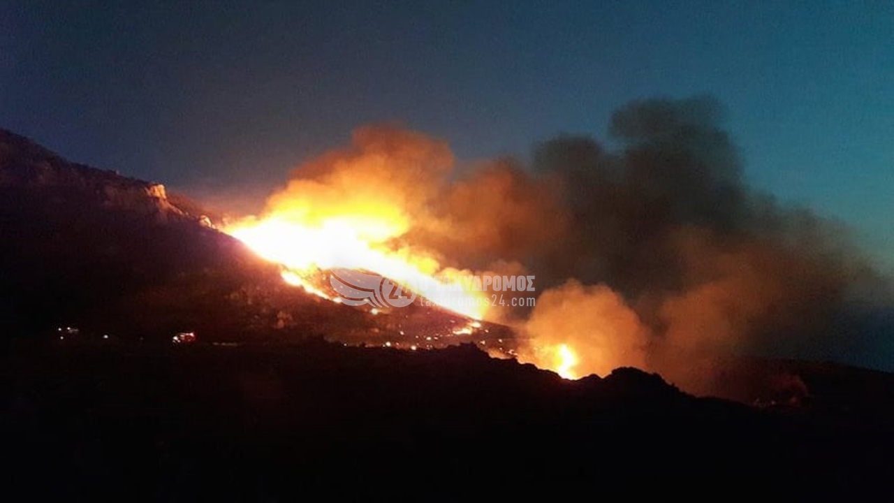 Πάφος: Τέθηκε υπό έλεγχο πριν πάρει διαστάσεις η φωτιά στην περιοχή Χρυσοχούς