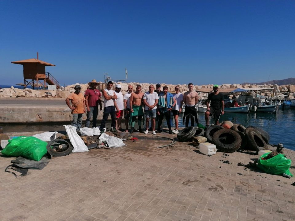 Εκστρατεία καθαρισμού του Βυθού της Θάλασσας στο Λιμανάκι Πωμού και του χερσαίου χώρου