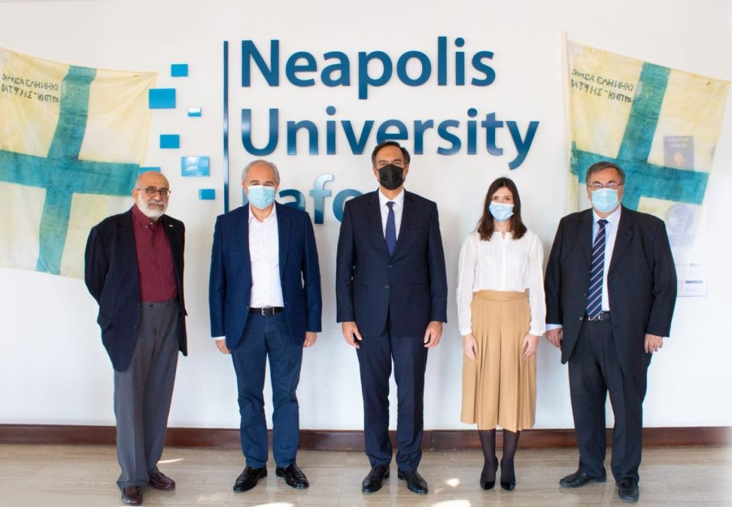 Πανεπιστήμιο Νεάπολις: Επίσκεψη Πρέσβη και Προξένου της Ελληνικής Δημοκρατίας