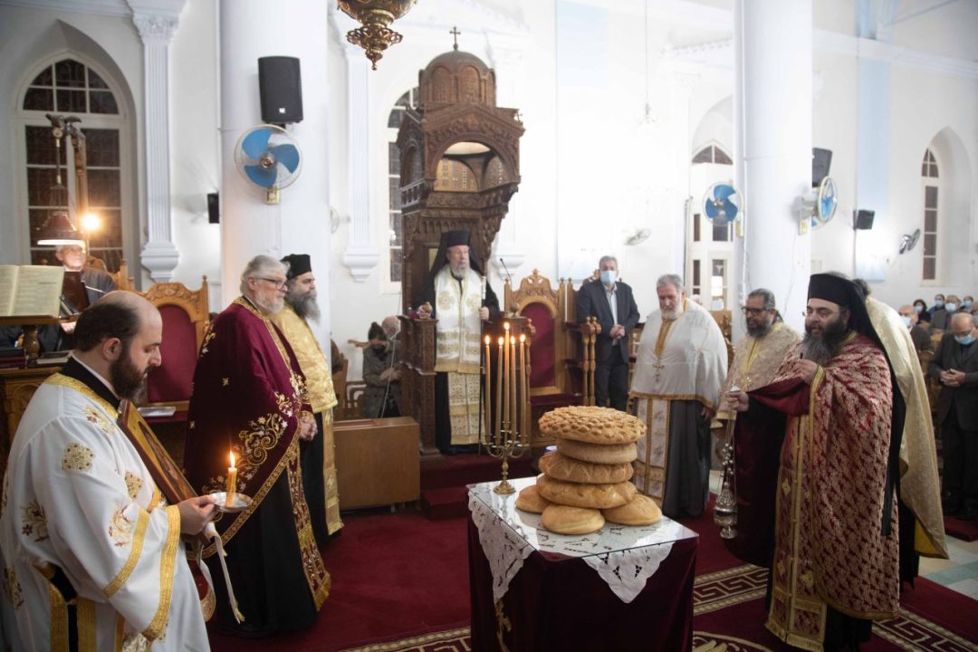 Ο Αρχιεπίσκοπος Κύπρου στον εσπερινό της Αγ. Βαρβάρας στο Καϊμακλί