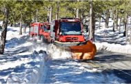 Τρία νέα πυροσβεστικά/εκχιονιστικά οχήματα απέκτησε το Τμήμα Δασών – Φώτο