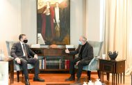Συνάντηση Αβέρωφ Νεοφύτου με τον Πρέσβη της Αιγύπτου κ. Amr Hamza