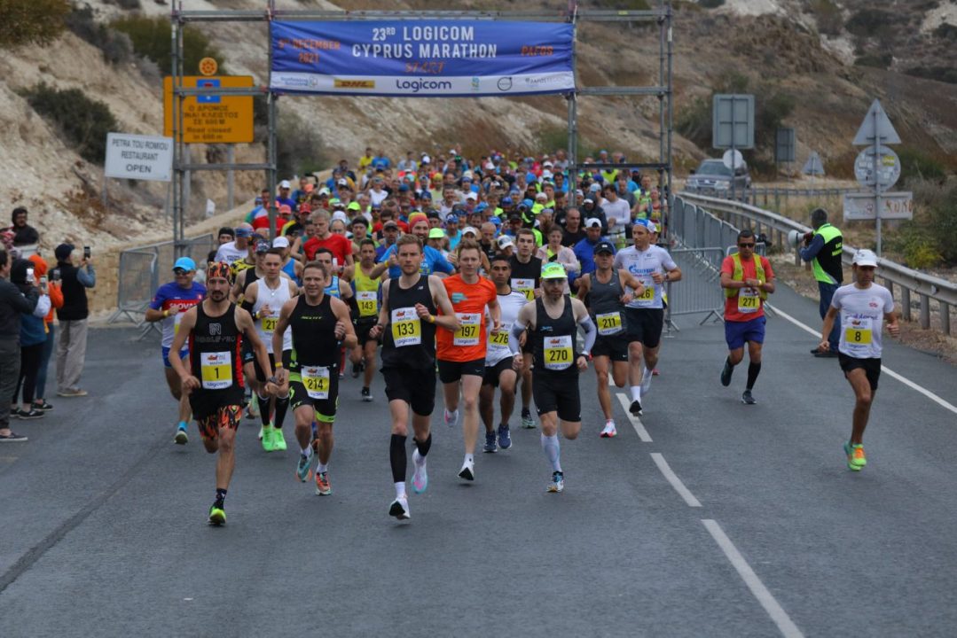 Πάφος: Άρχισε ο 24ος Logicom Cyprus Marathon με συμμετοχή 1600 δρομέων