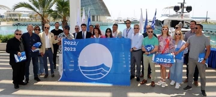 Δ. Πάφου: Με Γαλάζια Σημαία βραβεύθηκαν 6 παραλίες