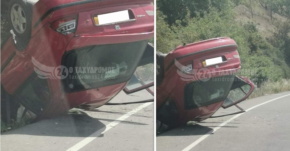 Πάφος: Ανατροπή οχήματος στον δρόμο Πάφου – Τσάδας στο Νοσοκομείο ένα πρόσωπο