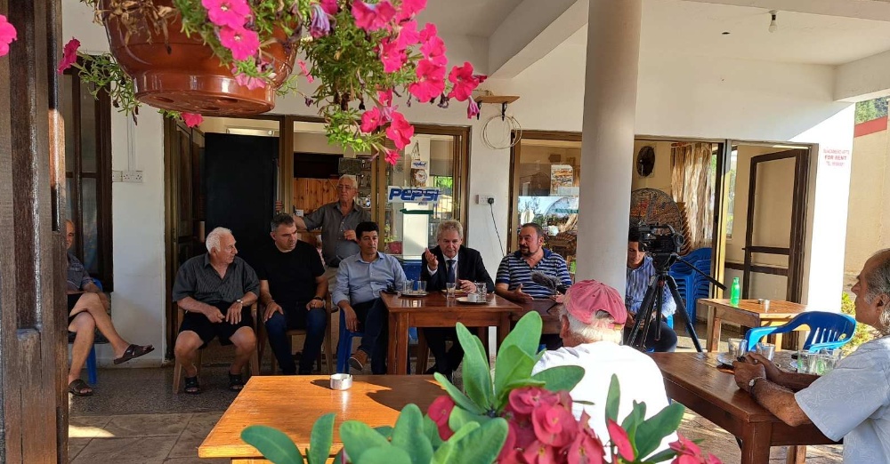Περιοδεία Ανεξάρτητου Υποψήφιου Προέδρου Ανδρέα Μαυρογιάννη στο διαμέρισμα Πόλης Χρυσοχούς