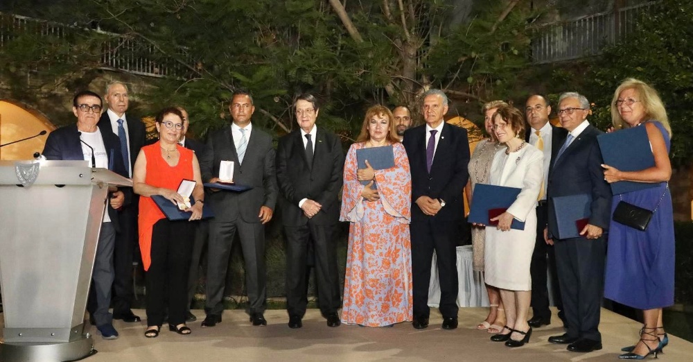 Το μετάλλιο «Εξαίρετης Προσφοράς» απένειμε σε ομογενείς ο Πρόεδρος Αναστασιάδης