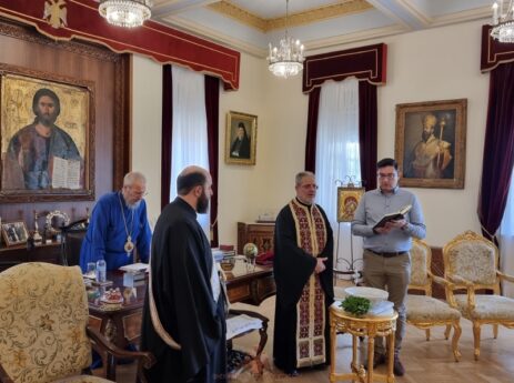 Αγιασμός για το προσωπικό της Ιεράς Αρχιεπισκοπής Κύπρου