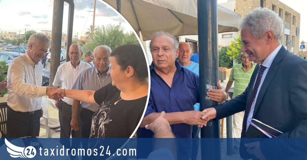 Χλώρακα: Επίσκεψη Ανεξάρτητου Υποψήφιου Προέδρου Ανδρέα Μαυρογιάννη