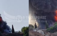 ΕΚΤΑΚΤΟ: Μεγάλη πυρκαγιά σε μάντρα στην Πάφο-Στις φλόγες οχήματα (ΦΩΤΟ & ΒΙΝΤΕΟ)
