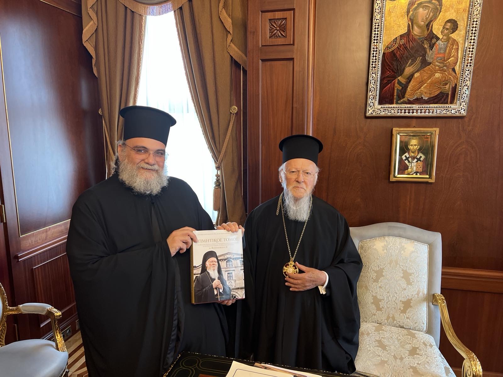 Επίσκεψη του Ταμασού και Ορεινής Ησαΐα στο Πατριαρχείο Κωνσταντινουπόλεως