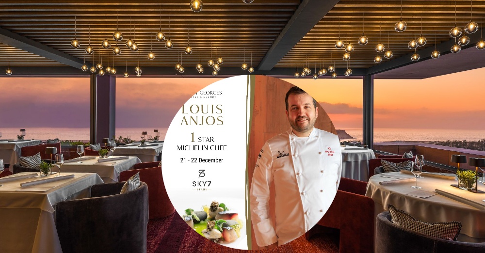 Ο βραβευμένος με Michelin σεφ, Louis Anjos στο Cap St Georges Hotel & Resort -ΦΩΤΟ