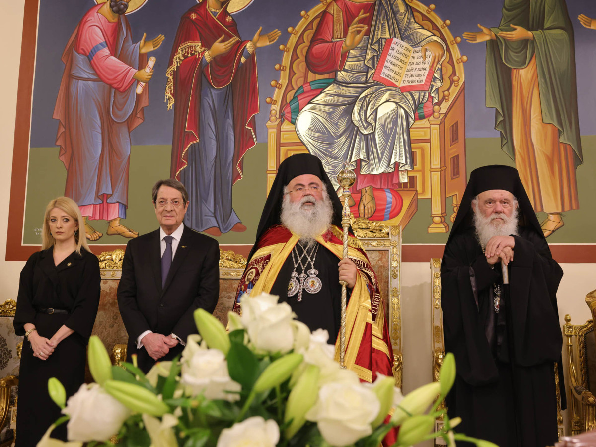Αρχιεπίσκοπος Γεώργιος: Η Εκκλησία της Κύπρου θα είναι στο πλευρό και των πιστών